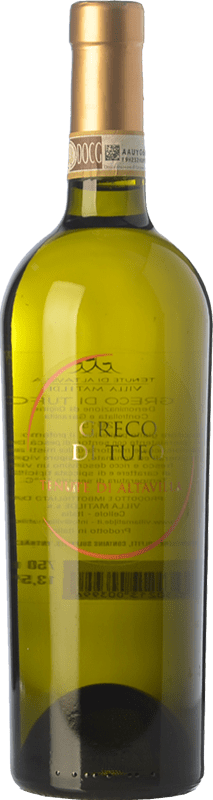 15,95 € Envio grátis | Vinho branco Villa Matilde D.O.C.G. Greco di Tufo  Campania Itália Greco Garrafa 75 cl