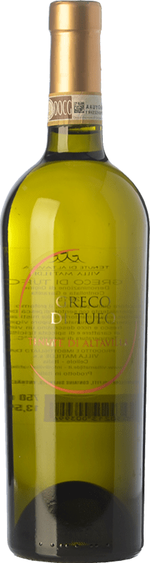 16,95 € Envío gratis | Vino Blanco Villa Matilde D.O.C.G. Greco di Tufo  Campania Italia Greco 75 cl