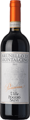 78,95 € 免费送货 | 红酒 Poggio Salvi Pomona D.O.C.G. Brunello di Montalcino 托斯卡纳 意大利 Sangiovese 瓶子 75 cl