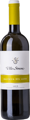 12,95 € Envío gratis | Vino Blanco Villa Simone I.G.T. Lazio Lazio Italia Malvasía 75 cl