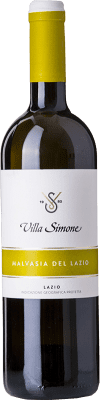 12,95 € Kostenloser Versand | Weißwein Villa Simone I.G.T. Lazio Latium Italien Malvasia del Lazio Flasche 75 cl