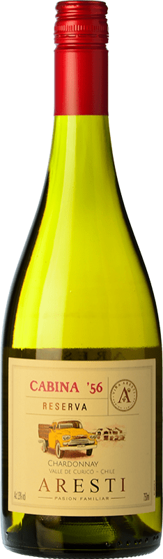11,95 € Free Shipping | White Wine Aresti Cabina 56 D.O. Valle de Curicó Valle de Curicó Chile Chardonnay 75 cl