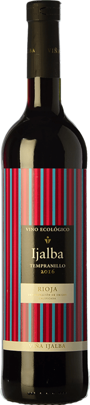 8,95 € Envío gratis | Vino tinto Viña Ijalba Joven D.O.Ca. Rioja La Rioja España Tempranillo Botella 75 cl