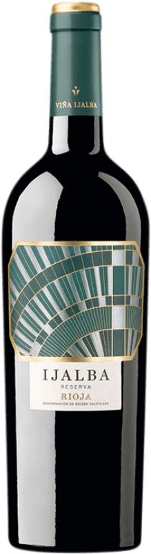 19,95 € Бесплатная доставка | Красное вино Viña Ijalba Резерва D.O.Ca. Rioja Ла-Риоха Испания Tempranillo — Темпранильо, Graciano — Грасиано Бутылка 75 cl