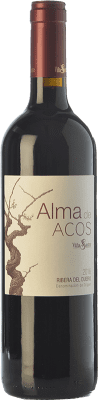 18,95 € 免费送货 | 红酒 Viña Sastre Alma de Acos 岁 D.O. Ribera del Duero 卡斯蒂利亚莱昂 西班牙 Tempranillo 瓶子 75 cl