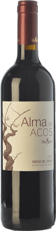 19,95 € Spedizione Gratuita | Vino Rosso Viña Sastre Alma de Acos Crianza — Invecchiato in Botte D.O. Ribera del Duero Castilla y León Spagna Tempranillo Bottiglia 75 cl