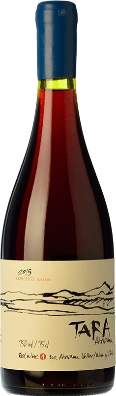 57,95 € Бесплатная доставка | Красное вино Viña Ventisquero Tara Резерва Desierto de Atacama Чили Pinot Noir — Пино Нуар Бутылка 75 cl