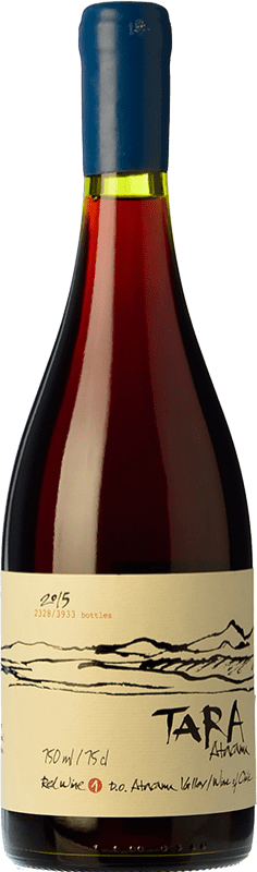 54,95 € Kostenloser Versand | Rotwein Viña Ventisquero Tara Reserve Desierto de Atacama Chile Spätburgunder Flasche 75 cl