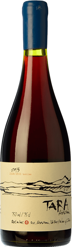 54,95 € 送料無料 | 赤ワイン Viña Ventisquero Tara 予約 Desierto de Atacama チリ Pinot Black ボトル 75 cl