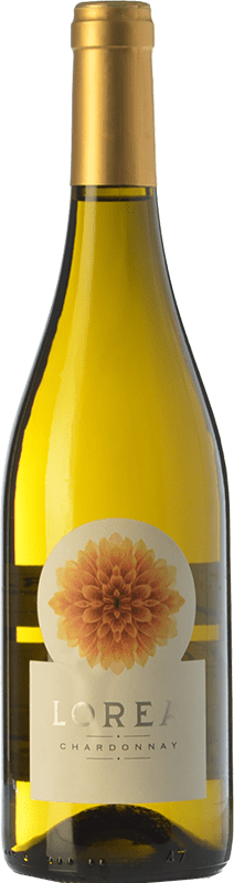 7,95 € Envío gratis | Vino blanco Viña Zorzal Lorea D.O. Navarra Navarra España Chardonnay Botella 75 cl