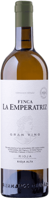 48,95 € Envoi gratuit | Vin blanc Hernáiz Finca La Emperatriz Gran Vino Blanco Crianza D.O.Ca. Rioja La Rioja Espagne Viura Bouteille 75 cl