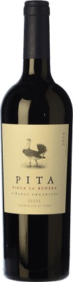13,95 € Free Shipping | Red wine Dominio de Verderrubí Pita Finca La Bonera Aged D.O. Rueda Castilla y León Spain Tempranillo Bottle 75 cl