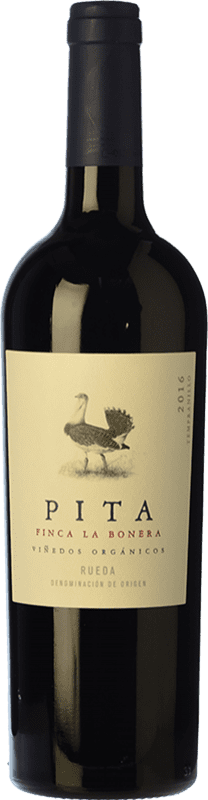 14,95 € Envoi gratuit | Vin Rouge Dominio de Verderrubí Pita Finca La Bonera Crianza D.O. Rueda Castille et Leon Espagne Tempranillo Eco — Biologique 75 cl