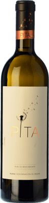 26,95 € Free Shipping | White wine Dominio de Verderrubí Pita Aged D.O. Rueda Castilla y León Spain Verdejo Organic Bottle 75 cl