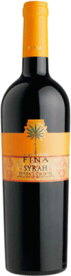 13,95 € Envío gratis | Vino tinto Cantine Fina I.G.T. Terre Siciliane Sicilia Italia Syrah Botella 75 cl