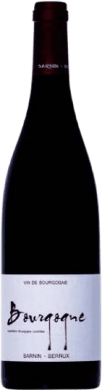 29,95 € Kostenloser Versand | Rotwein Sarnin-Berrux A.O.C. Bourgogne Burgund Frankreich Pinot Noir — Spätburgunder Eco — Biologisch 75 cl