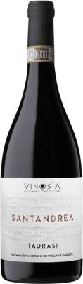 28,95 € Envoi gratuit | Vin rouge Vinosìa Santandrea D.O.C.G. Taurasi Campanie Italie Aglianico Bouteille 75 cl