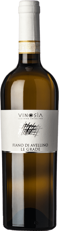 13,95 € Бесплатная доставка | Белое вино Vinosìa Le Grade D.O.C.G. Fiano d'Avellino Кампанья Италия Fiano бутылка 75 cl