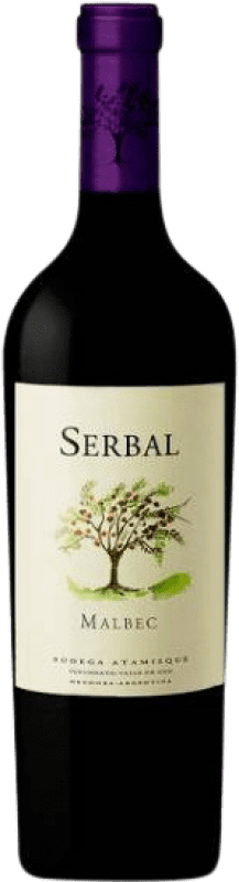 12,95 € Spedizione Gratuita | Vino rosso Tierras Atamisque Serbal I.G. Valle de Uco Mendoza Argentina Malbec Bottiglia 75 cl