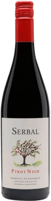 12,95 € Spedizione Gratuita | Vino rosso Tierras Atamisque Serbal I.G. Valle de Uco Mendoza Argentina Pinot Nero Bottiglia 75 cl