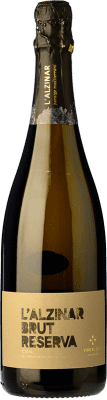 10,95 € 免费送货 | 白起泡酒 El Cep L'Alzinar 香槟 预订 D.O. Cava 西班牙 Macabeo, Xarel·lo, Parellada 瓶子 75 cl