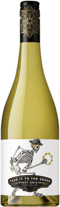 19,95 € Envio grátis | Vinho Branco Take It To The Grave I.G. Tumbarumba Nueva Gales Austrália Pinot Cinzento Garrafa 75 cl