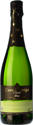 13,95 € Envio grátis | Espumante branco Cuscó Berga Premium Brut Reserva D.O. Cava Espanha Macabeo, Xarel·lo, Parellada Garrafa 75 cl