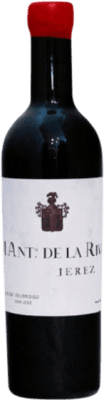 77,95 € Kostenloser Versand | Verstärkter Wein De la Riva San José Oloroso Viejo D.O. Jerez-Xérès-Sherry Andalusien Spanien Palomino Fino Halbe Flasche 37 cl