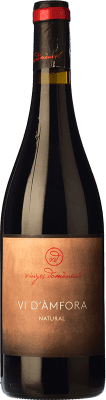 19,95 € Free Shipping | Red wine Domènech Vi d'Àmfora Natural Aged D.O. Montsant Catalonia Spain Grenache Bottle 75 cl