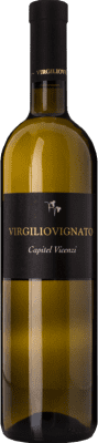13,95 € Бесплатная доставка | Белое вино Virgilio Vignato Classico Capitel Vincenzi D.O.C. Gambellara Венето Италия Garganega бутылка 75 cl
