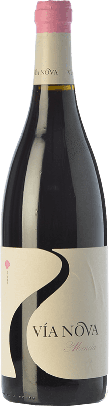 9,95 € Free Shipping | Red wine Virxe de Galir Via Nova Young D.O. Valdeorras Galicia Spain Mencía Bottle 75 cl
