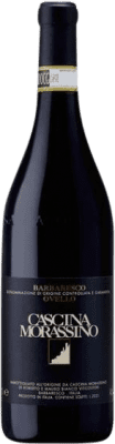 49,95 € Spedizione Gratuita | Vino rosso Cascina Morassino Ovello D.O.C.G. Barbaresco Piemonte Italia Nebbiolo Bottiglia 75 cl