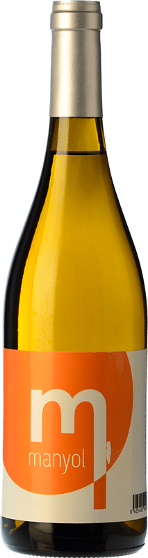 6,95 € Envío gratis | Vino Blanco Bateans Manyol D.O. Terra Alta Cataluña España Garnacha 75 cl