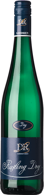 14,95 € 免费送货 | 白酒 Dr. Loosen L. Riesling Dry Q.b.A. Mosel 德国 Riesling 瓶子 75 cl