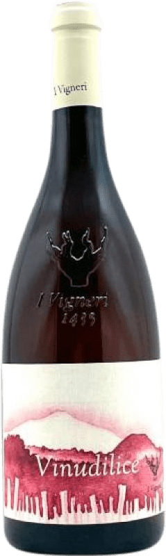 38,95 € Free Shipping | Rosé wine I Vigneri di Salvo Foti Vinudilice D.O.C. Etna Sicily Italy Grenache Tintorera, Grecanico Dorato, Minella Bottle 75 cl