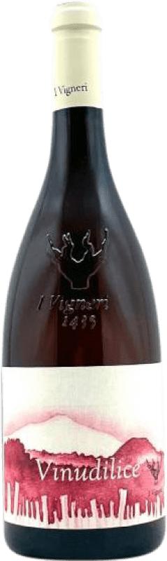 54,95 € Envío gratis | Vino Rosado I Vigneri di Salvo Foti Vinudilice D.O.C. Etna Sicilia Italia Garnacha, Grecanico, Minella Eco — Ecológico Botella 75 cl