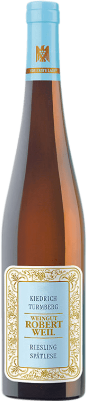 44,95 € 免费送货 | 白酒 Robert Weil Kiedrich Tumberg Spätlese Q.b.A. Rheingau 德国 Riesling 瓶子 75 cl