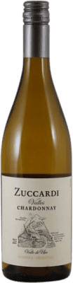 10,95 € Kostenloser Versand | Weißwein Zuccardi Valles I.G. Valle de Uco Mendoza Argentinien Chardonnay Flasche 75 cl