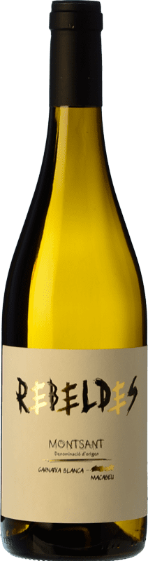 15,95 € Envoi gratuit | Vin blanc Wineissocial Rebeldes Blanco Crianza D.O. Montsant Catalogne Espagne Grenache Blanc, Macabeo Bouteille 75 cl