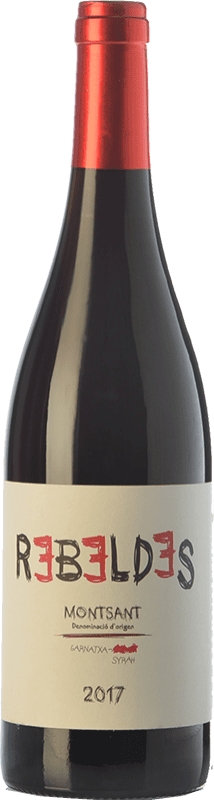 12,95 € Free Shipping | Red wine Wineissocial Rebeldes Young D.O. Montsant Catalonia Spain Syrah, Grenache Bottle 75 cl