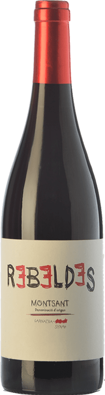 15,95 € Kostenloser Versand | Rotwein Wineissocial Rebeldes Jung D.O. Montsant Katalonien Spanien Syrah, Garnacha — Grenache Flasche 75 cl