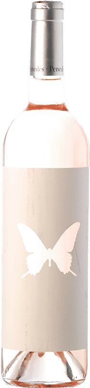 8,95 € Spedizione Gratuita | Vino rosato Wine Side Story Cau de Papallones Giovane D.O. Penedès Catalogna Spagna Merlot, Carignan Bottiglia 75 cl