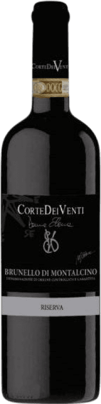 89,95 € Бесплатная доставка | Красное вино Corte dei Venti Резерв D.O.C.G. Brunello di Montalcino Тоскана Италия Sangiovese бутылка 75 cl