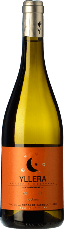 10,95 € Spedizione Gratuita | Vino bianco Yllera Vendimia Nocturna I.G.P. Vino de la Tierra de Castilla y León Castilla y León Spagna Chardonnay Bottiglia 75 cl