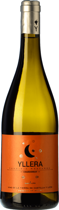 6,95 € 免费送货 | 白酒 Yllera Vendimia Nocturna I.G.P. Vino de la Tierra de Castilla y León 卡斯蒂利亚莱昂 西班牙 Chardonnay 瓶子 75 cl