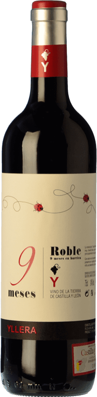 6,95 € Free Shipping | Red wine Yllera 9 Meses Oak I.G.P. Vino de la Tierra de Castilla y León Castilla y León Spain Tempranillo Bottle 75 cl