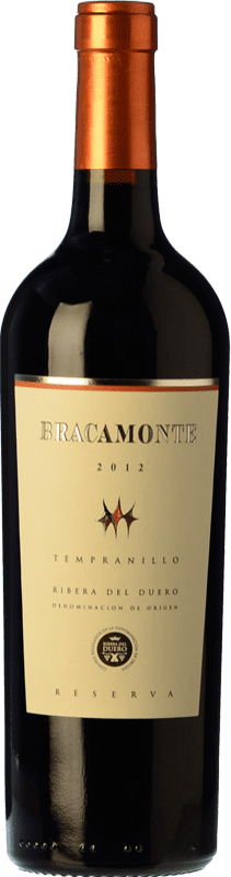 16,95 € 免费送货 | 红酒 Yllera Bracamonte 预订 D.O. Ribera del Duero 卡斯蒂利亚莱昂 西班牙 Tempranillo 瓶子 75 cl