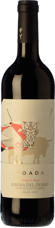 8,95 € Envío gratis | Vino Tinto Yllera Boada Roble D.O. Ribera del Duero Castilla y León España Tempranillo 75 cl