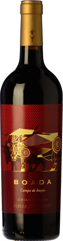 19,95 € Free Shipping | Red Wine Yllera Boada Crianza — Aged D.O. Ribera del Duero Castilla y León Spain Tempranillo Bottle 75 cl