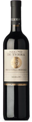 14,95 € Envoi gratuit | Vin Rouge Zorzettig Segno di Terra D.O.C. Colli Orientali del Friuli Frioul-Vénétie Julienne Italie Merlot 75 cl